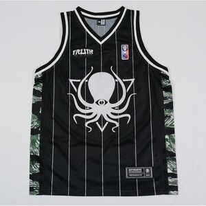 Deep Dark Dangerous 2021 Basketball Jersey Mens M Limited Edition Truth EDM Camo